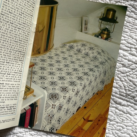 Crocheted Elegance instruction directions booklet # 279 Coats and Clark … - Picture 3 of 8